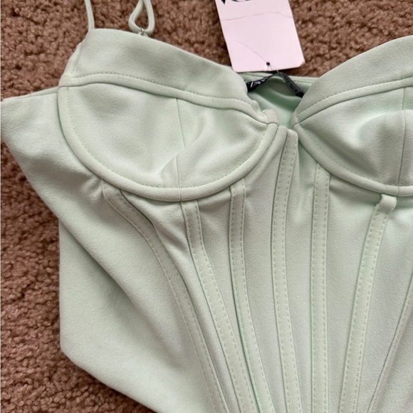Mint Green Zara Corset - Picture 3 of 6